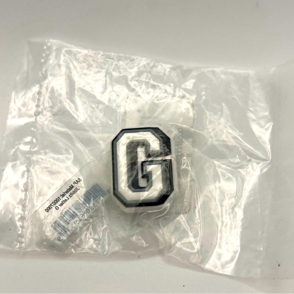 Jibbitz letter “G” for Crocs